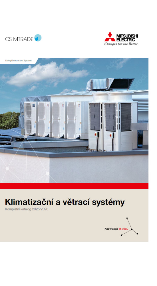 Nový katalog Klimatizační a větrací systémy 2025/26
